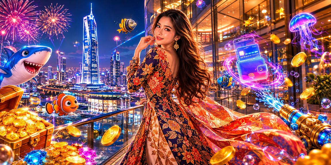 Permainan memancing dalam talian dengan tema batik Kuala Lumpur hoi4